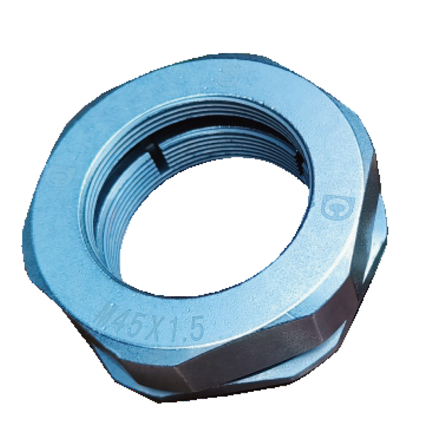 Hexagon-shaped axle bearing anti-loose lock nuts